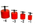 【ポイント2倍★22日20:00〜27日9:59迄】【お取り寄せ】エスコ マグネットホルダー φ100×75mm 183kgf EA781EG-4 マグネットフ...