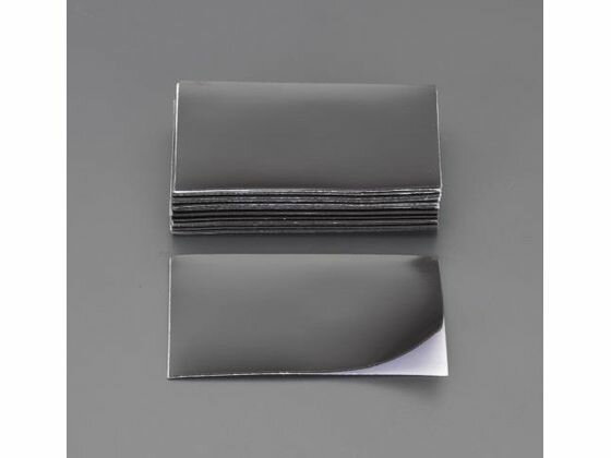 【マラソン限定★ポイント2倍】【お取り寄せ】エスコ マグネットシート 粘着付 25枚 85×55×0.6mm EA781EP-31 マグネットシート 粘着タイプ マグネット 掲示物留め 吊下げ POP 掲示