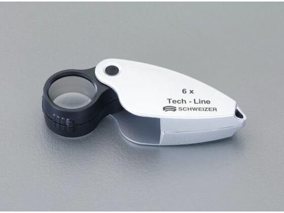 【レビュー投稿で100円OFFクーポン】【お取り寄せ】エスコ ポケットルーペ ×10.0 22.8mm EA756BG-3 ルーペ 拡大鏡 スコープ 実験用小物 機材