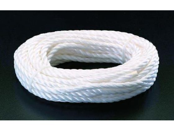 【マラソン限定★2,000円クーポン＆16日9:59迄ポイント2倍】【お取り寄せ】エスコ ポリロープ 6.4mm×15m EA628-21