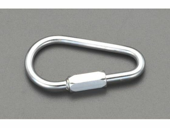 【レビュー投稿で100円OFFクーポン】【お取り寄せ】エスコ クイックリング スチール Zinc 84.2×37×8.0mm EA638HL-8 接合金物 土木 建築資材