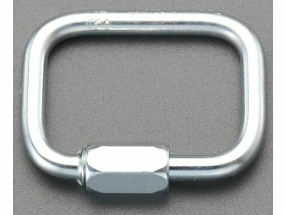 【レビュー投稿で100円OFFクーポン】【お取り寄せ】エスコ クイックリング スチール Zinc 31×43×6.0mm EA638HS-6 接合金物 土木 建築資材