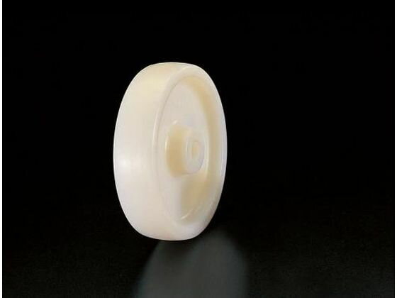 【レビュー投稿で100円OFFクーポン】【お取り寄せ】エスコ 車輪 ナイロン 白 150×50mm EA986MD-150 台車 カートラック キャスター タイヤ 作業