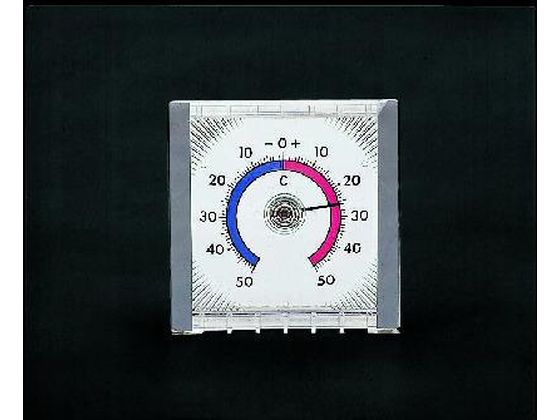 【レビュー投稿で100円OFFクーポン】【お取り寄せ】エスコ アウトドア温度計 75×75mm EA728GH-10 温湿..