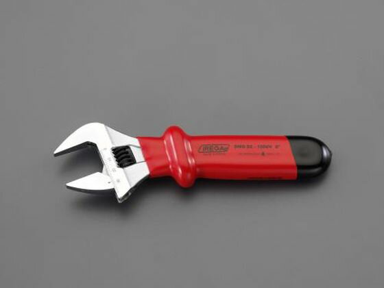 【レビュー投稿で100円OFFクーポン】【お取り寄せ】エスコ モンキーレンチ 広口 絶縁グリップ 175mm 34..