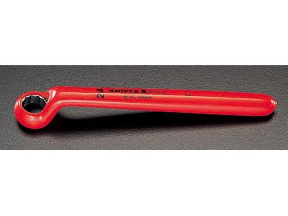 【レビュー投稿で100円OFFクーポン】【お取り寄せ】エスコ 片口めがねレンチ 絶縁 14mm EA640LB-14 自..