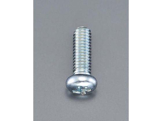 【お取り寄せ】エスコ 鍋頭小ねじ ユニクロメッキ 28本 M3×30mm EA949NE-330 ネジ関連 筐体 機構部材 金物