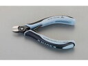 【マラソン限定★ポイント2倍】【お取り寄せ】エスコ 精密用ニッパー ESDグリップ バネ付 125mm EA535KG-14 はさみ カッター 切断 工具類 実...