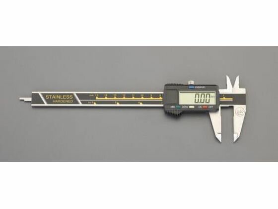 【お取り寄せ】エスコ デジタルノギス 左利き用 150mm EA725BF-2 ノギス 測定工具類 