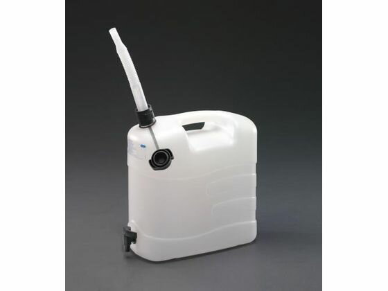 【ブラックフライデー限定★27日9:59迄店内ポイント2倍】【お取り寄せ】エスコ ウォーターポリタンク ノズル・コック付 20L EA508AS-220 ウォータージャグ クーラー ジャグ アウトドア キャンプ用品