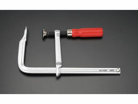 【レビュー投稿で100円OFFクーポン】【お取り寄せ】エスコ L型クランプ 0-250mm 120mm EA526TG-10 クランプ 作業工具 バイス ハンドプレス 作業用品 工具