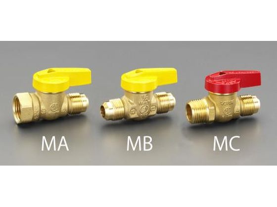 【お取り寄せ】エスコ ボールバルブ F1/2”×F1/2” EA496MB-4 エアコン部材 水道 空調配管用工具 作業用品 工具