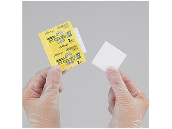 【マラソン限定★2000円クーポン＆ポイント2倍】【お取り寄せ】オオサキメディカル アルウエッティ one-E 1枚×100包 メディカル