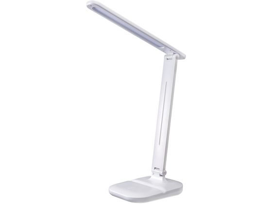 乐天商城 - 【マラソン限定★ポイント2倍】【お取り寄せ】朝日電器 LEDデスクライト 無段階明るさ調整 AS-LED09(W) デスクスタンド デスクライト スタンド ライト 照明器具 家電
