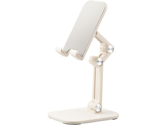 【マラソン限定★ポイント2倍】【お取り寄せ】エレコム タブレット スマホスタンド 折畳式 HA-STFD01IV タブレット関連品 スマホ 家電