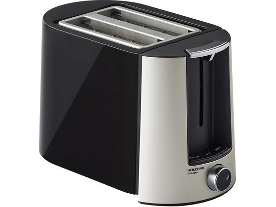 【スーパーSALE限定★10％以上OFF＆2,000円クーポン】【お取り寄せ】KOIZUMI ポップアップトースター KOS-0850／K トースター オーブントースター キッチン家電 調理家電