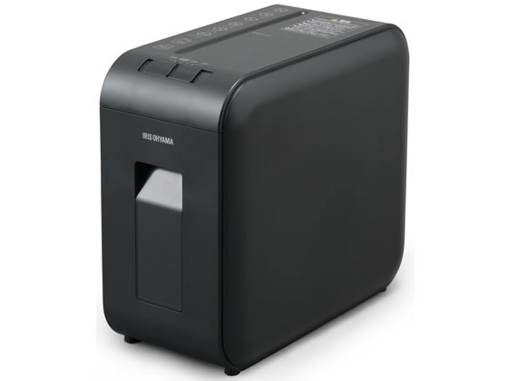 【お取り寄せ】アイリスオーヤマ パーソナルシュレッダー P6HS75C-B オートフィードなし 家庭用シュレッダー 容量15L未満 事務機器