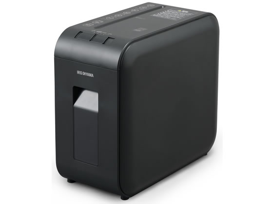 【お取り寄せ】アイリスオーヤマ パーソナルシュレッダー P4HS75M-B オートフィードなし 家庭用シュレッダー 容量15L未満 事務機器