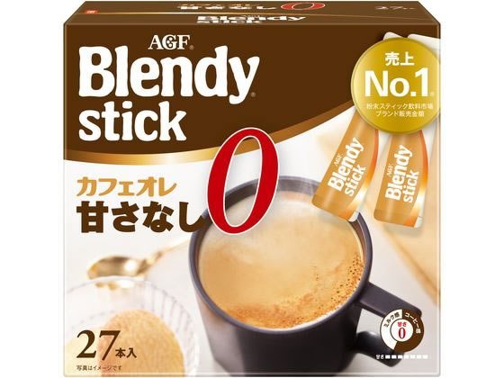 AGF/ブレンディ スティック カフェオレ 甘さなし 27本/19780のサムネイル