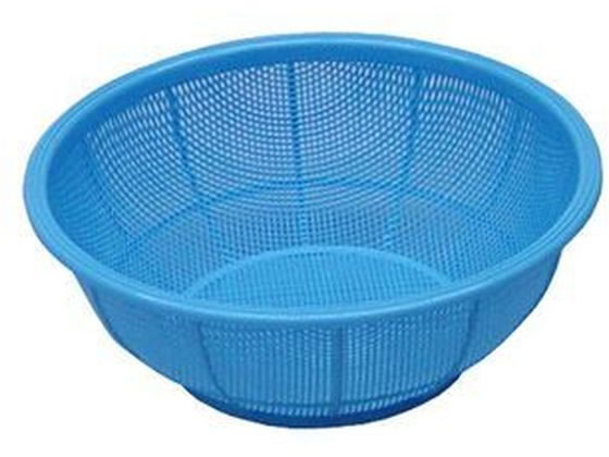 楽天ココデカウ【ブラックフライデー限定★27日9:59迄店内ポイント2倍】【お取り寄せ】矢崎化工 丸ザル 5号 ブルー BB-27 B ザル ボウル バット 厨房 キッチン