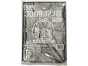 【店内全品ポイント2倍★16日9:59迄】 ポリゴミ袋(メタロセン配合) 黒 30L 15枚 GMBL-302 黒 ゴミ袋 ゴミ袋 ゴミ箱 掃除 洗剤 清掃