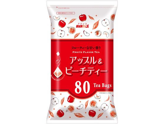 【スーパーSALE限定★2,000円クーポン＆11日9:59迄ポイント2倍】 国太楼 アバンス ATアップル&ピーチティー 80P ティーバッグ 紅茶 ココア ミックスのサムネイル