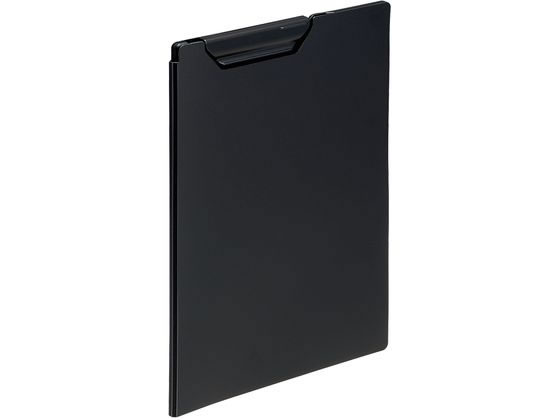 【レビュー投稿で100円OFFクーポン】【お取り寄せ】リヒトラブ Noir×noir クリップファイル A5タテ 短辺とじ 黒 F5902 表紙付クリップボード 用箋挟 クリップボード ファイル