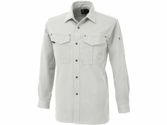 乐天商城 - 【レビュー投稿で100円OFFクーポン】【お取り寄せ】CUC 長袖シャツ アイボリー 8L 7901-03-8L 790シリーズ 秋冬 CUC 作業服 ユニフォーム