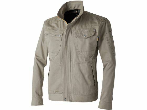 Long-Sleeved - 【マラソン限定★2,000円クーポン＆ポイント2倍】【お取り寄せ】CUC 綿100%長袖ブルゾン ベージュ LL 770009-01-LL 770シリーズ 通年 CUC 作業服 ユニフォーム