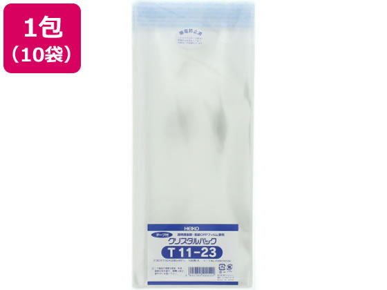 【ポイント2倍★22日20:00〜27日9:59迄】 ヘイコー クリスタルパック 230×110mm