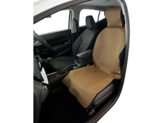 【マラソン限定★2000円クーポン＆ポイント2倍】【お取り寄せ】錦産業 シートカバー 防水モンブラン 前席1枚 ベージュ BO2812