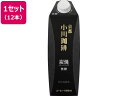 【レビュー投稿で100円OFFクーポン】送料無料 小川珈琲 京都 小川珈琲 炭焼珈琲 無糖 1L×12本 パックコーヒー 紙パック コーヒー 飲料
