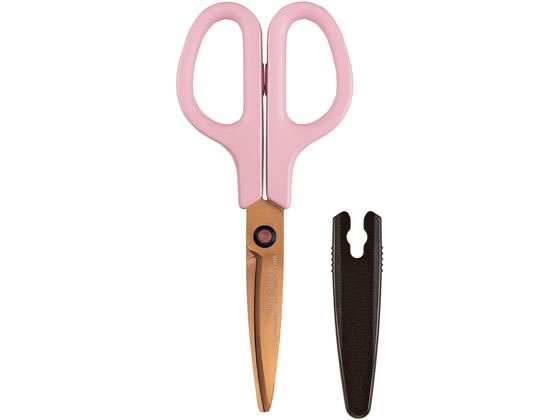 【レビュー投稿で100円OFFクーポン】【お取り寄せ】プラス はさみ フィットカットカーブ プレミアムチタン ピンク SC-175STN はさみ 切る 文具 事...