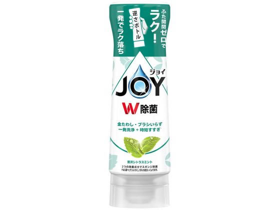 P&G 除菌ジョイコンパクト ローマミントの香り 逆さボトル 290ml 食器洗用 キッチン 厨房用洗剤 洗剤 掃除 清掃のサムネイル