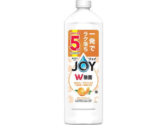 【レビュー投稿で100円OFFクーポン】P&G 除菌ジョイコンパクト 贅沢シトラスオレンジ 詰替 特大 670mL ..