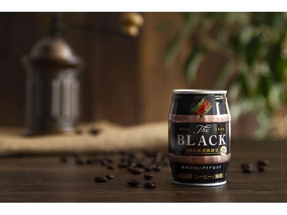 【ポイント2倍★22日20:00〜27日9:59迄】 ダイドードリンコ ダイドーブレンドTHE BLACK 185g 缶コーヒー 缶 コーヒー 飲料