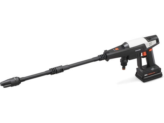 【レビュー投稿で100円OFFクーポン】【お取り寄せ】アイリスオーヤマ 充電式ハンディウォッシャー ホワイト JHW-201 高圧洗浄機 清掃用品 オフィス住設用品