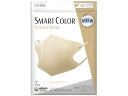 【マラソン限定★ポイント2倍】ユニ・チャーム 超快適 SMART COLOR NaturalBeige ふつう 7枚 マスク 鼻 のど対策 メディカル