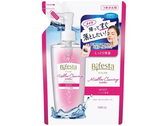 【お取り寄せ】マンダム ビフェスタ ミセラークレンジングウォーター モイスト 詰替 360mL クレ