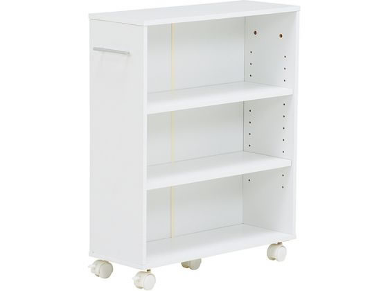 【メーカー直送】萩原 マガジンラック ホワイト 奥行21cm RCC-1021WH-M【代引不可】【