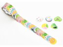 【レビュー投稿で100円OFFクーポン】【お取り寄せ】bande マスキングロールステッカー 和菓子 BDA665 デコレーション用マスキングテープ シールタイ...