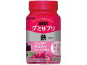 【店内全品ポイント2倍★16日9:59迄】 UHA味覚糖 UHAグミサプリ 鉄 30日分 60粒