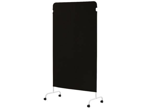 【ブラックフライデー限定★27日9:59迄店内ポイント2倍】【メーカー直送】Netforce ライトスクリーン キャスター付 W900×H1600mm ブラック【代引不可】【お客様組立】クロススクリーン 自立パーテーション 間仕切り オフィス家具