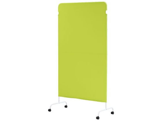 【ブラックフライデー限定★27日9:59迄店内ポイント2倍】【メーカー直送】Netforce ライトスクリーン キャスター付 W900×H1600mm ライトグリーン【代引不可】【お客様組立】クロススクリーン 自立パーテーション 間仕切り オフィス家具