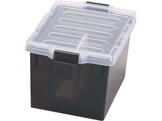 【レビュー投稿で100円OFFクーポン】伊勢藤 同人誌収納ケース ブラック I-258 収納家具 インテリア 収納