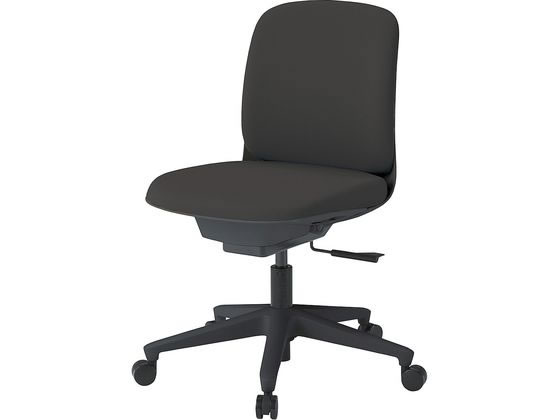 【マラソン限定★2,000円クーポン＆ポイント2倍】【メーカー直送】イトーキ トルテU ローバック肘なし PV張地 ウレタン 黒×ブラック【代引不可】肘なし 布張りチェア オフィスチェア オフィス家具