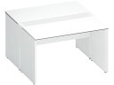 【スーパーDEAL ポイント10%バック】 【メーカー直送】コクヨ WV+基本 固定式配線 両面1200×1400 ホワイト ホワイト【代引不可】【組立・設置・...