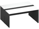 【スーパーDEAL ポイント10%バック】 【メーカー直送】コクヨ WV+基本 固定式配線 両面1600×1400 ホワイト ブラック【代引不可】【組立・設置・...