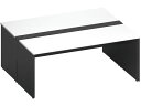 【スーパーDEAL ポイント10%バック】 【メーカー直送】コクヨ WV+基本 固定式配線 両面1800×1600 ホワイト ブラック【代引不可】【組立・設置・...