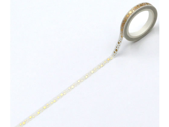 【レビュー投稿で100円OFFクーポン】ワールドクラフト キラキラマスキングテープ Star 5mm×5m KRMT5-005 デコレーション用マスキングテープ...